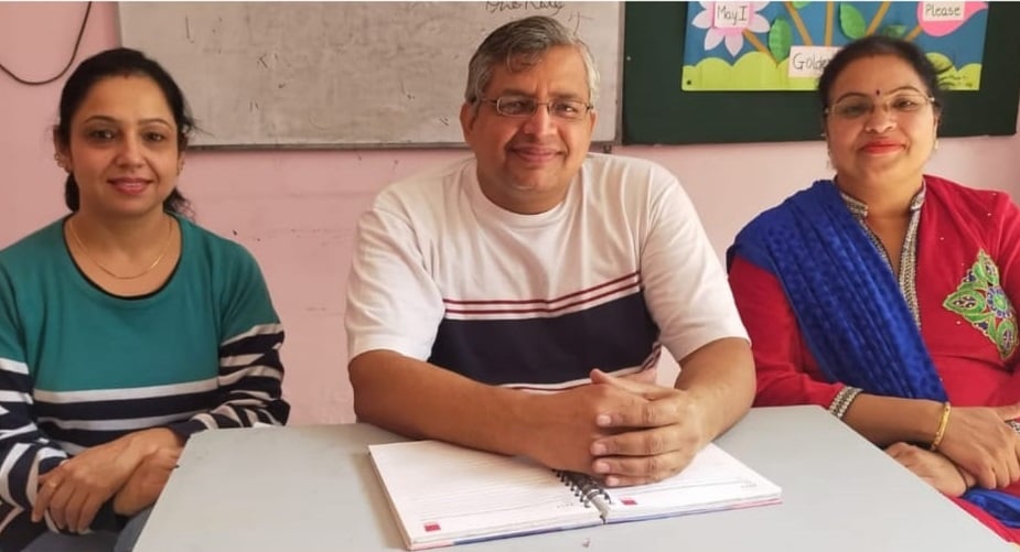 Faculty — Mrs. Harsha Kathuria (Principal) and Mrs. Rashmi Dhody (Senior Lecturer)